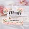 Mothers Day Gifts for Mom - Delicate Mom Birthday Gifts from Daughter Son - Engraved Acrylic Block Puzzle Piece 3.9 x 3.3 inch - Mothers Day Christmas Birthday Gifts for Mom, Ideas